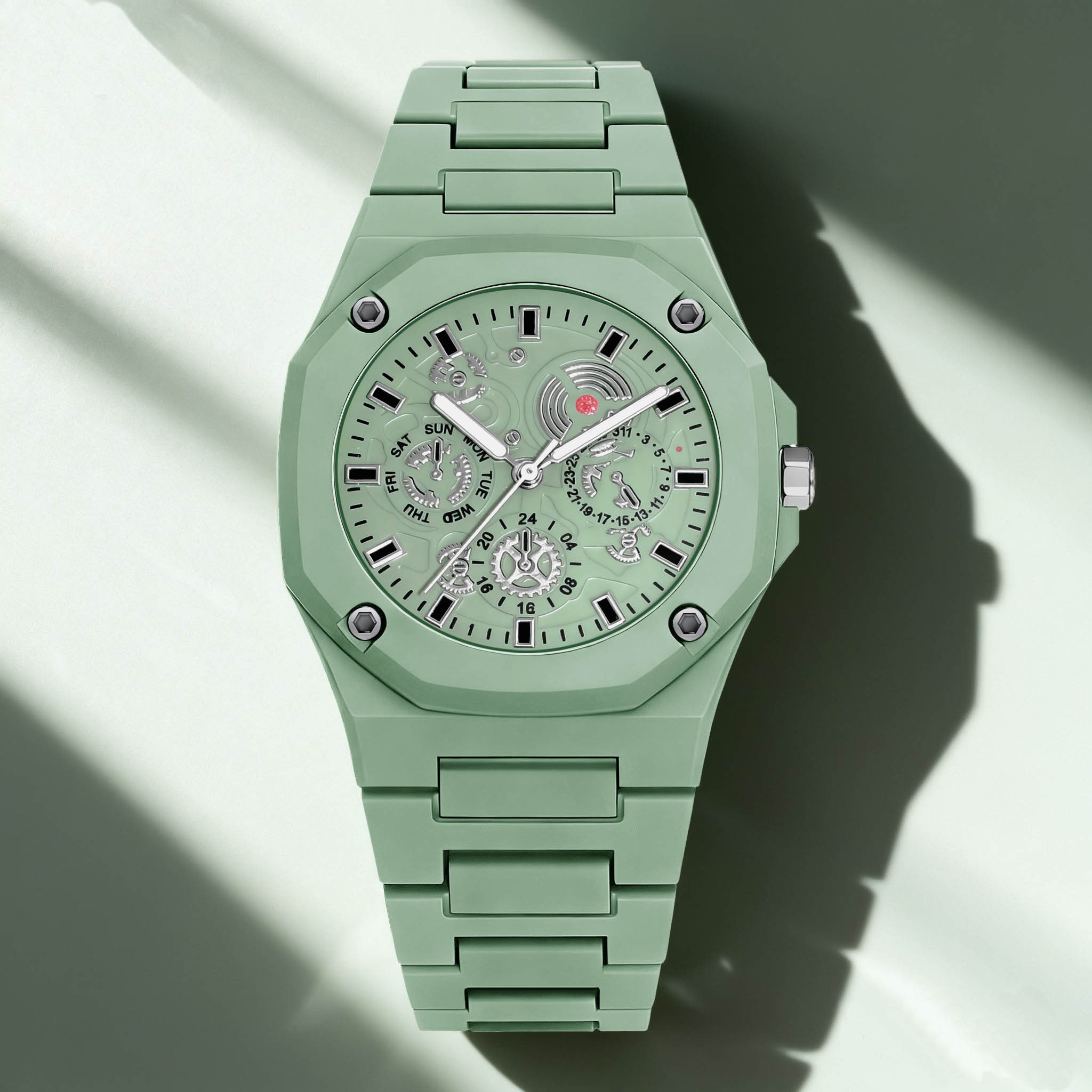 1-piece new watch, polygonal d - Coordinates Bracelet recension och pris