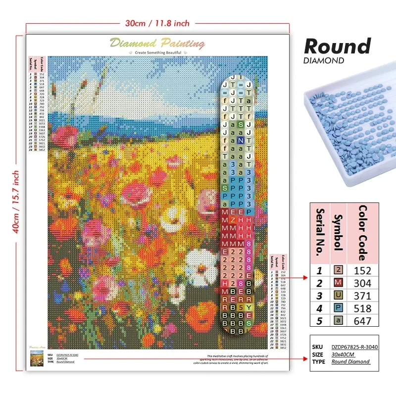Diamond Painting Kit Maomao Ji - Photo Mosaic Print recension och pris