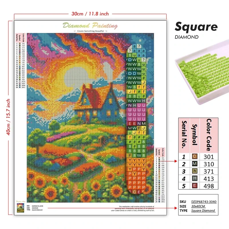 Diamond Painting Kit Maomao Ji - Photo Mosaic Print recension och pris
