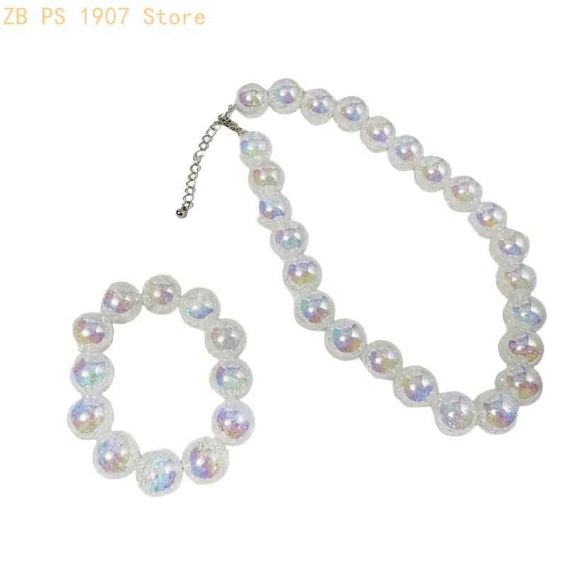 Beaded Necklace and Bracelet S - Coordinates Bracelet recension och pris